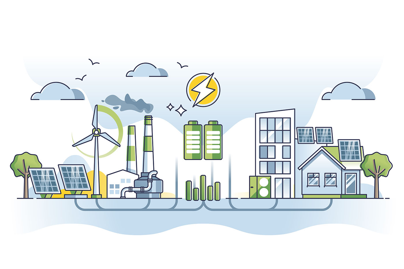 Distributed energy systems