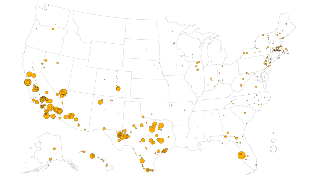 U.S. battery storage